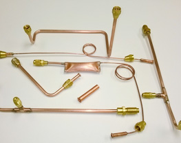 Custom Copper Runs for Freon Evacuation System