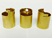 Tube Shearing of a Brass Horn Ring Connector for the Automotive Industry